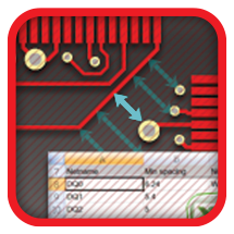 GraserWARE Minimum Spacing Report App