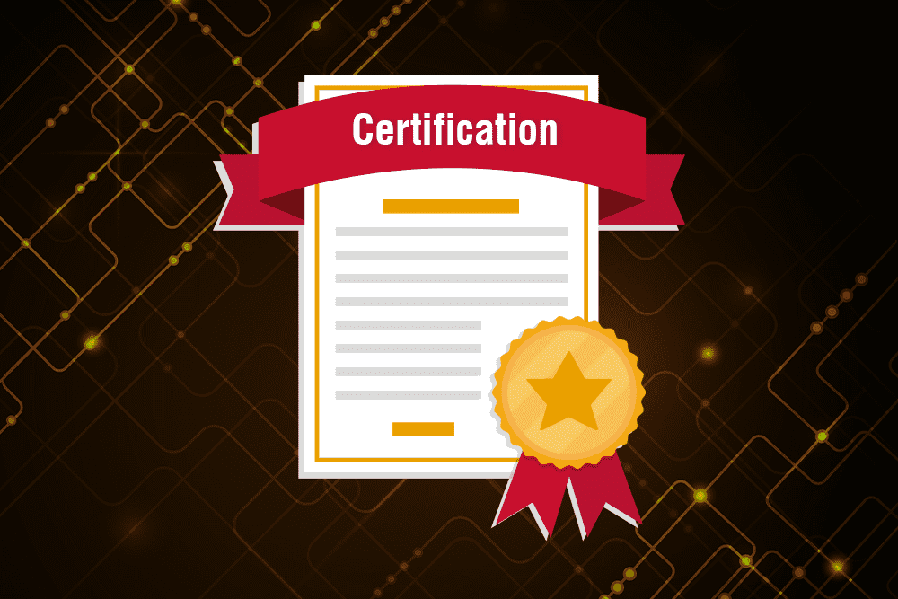 certification header