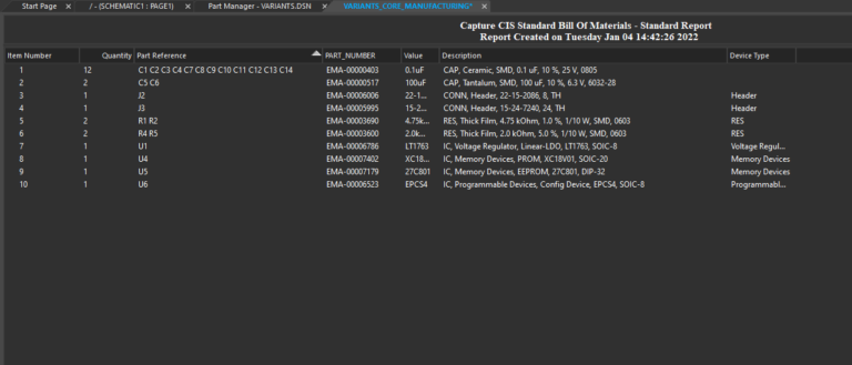 How to Generate a Zero-Touch BOM | EMA Design Automation