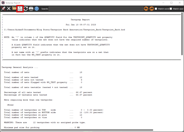 Engineering Test Point Table Example How to Add Test Points in the Schematic After Board Layout | EMA Design ...