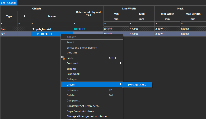 Creating Constraints in OrCAD