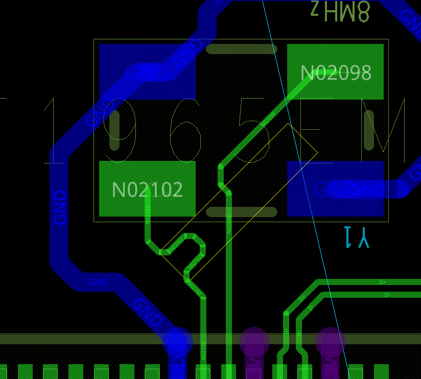 Routing in OrCAD with Delay tuning