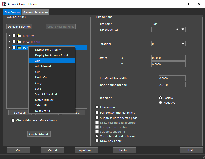 Configuring Gerber Artwork for Manufacturing Preparation in OrCAD