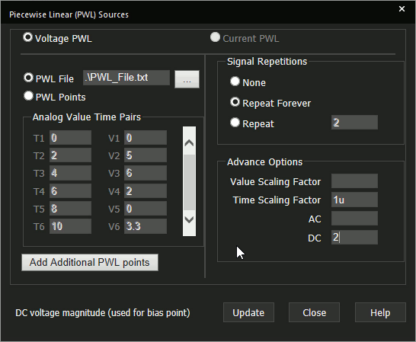 How to Create a Piecewise Linear SPICE Model | EMA Design Automation