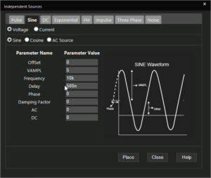 How to Create a Sine Source SPICE Model | EMA Design Automation