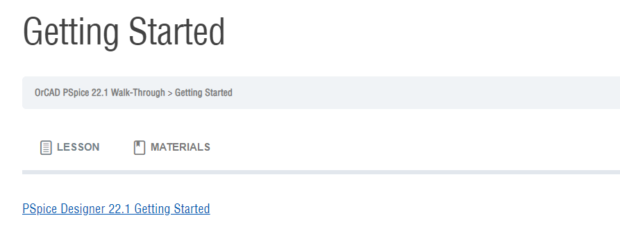 PSpice22.1 L0 Step1