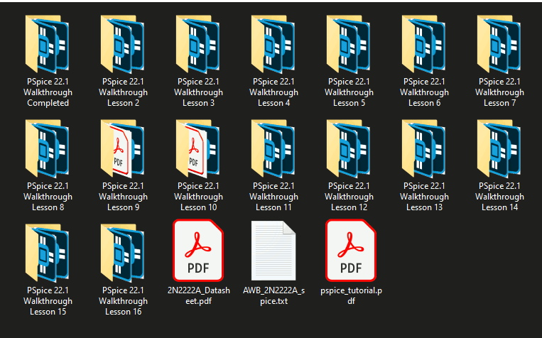 PSpice22.1 L0 Step3Note 1