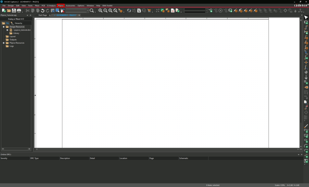 PSpice22.1 L1 Step17