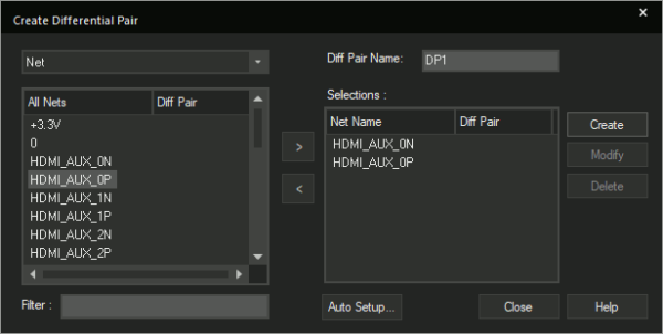 How to Define Differential Pairs in the Schematic | EMA Design Automation