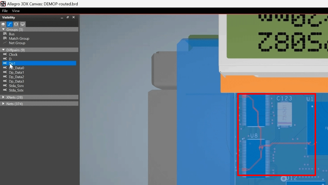 Simulation Board 3d How to Use the 3DX Canvas to Analyze a PCB in 3D | EMA Design Automation