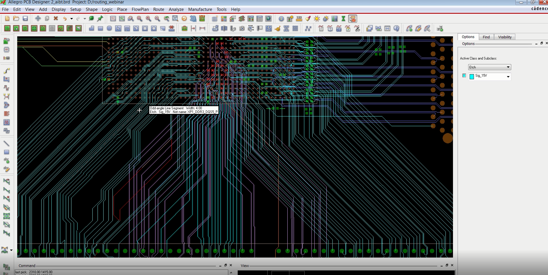 Routed