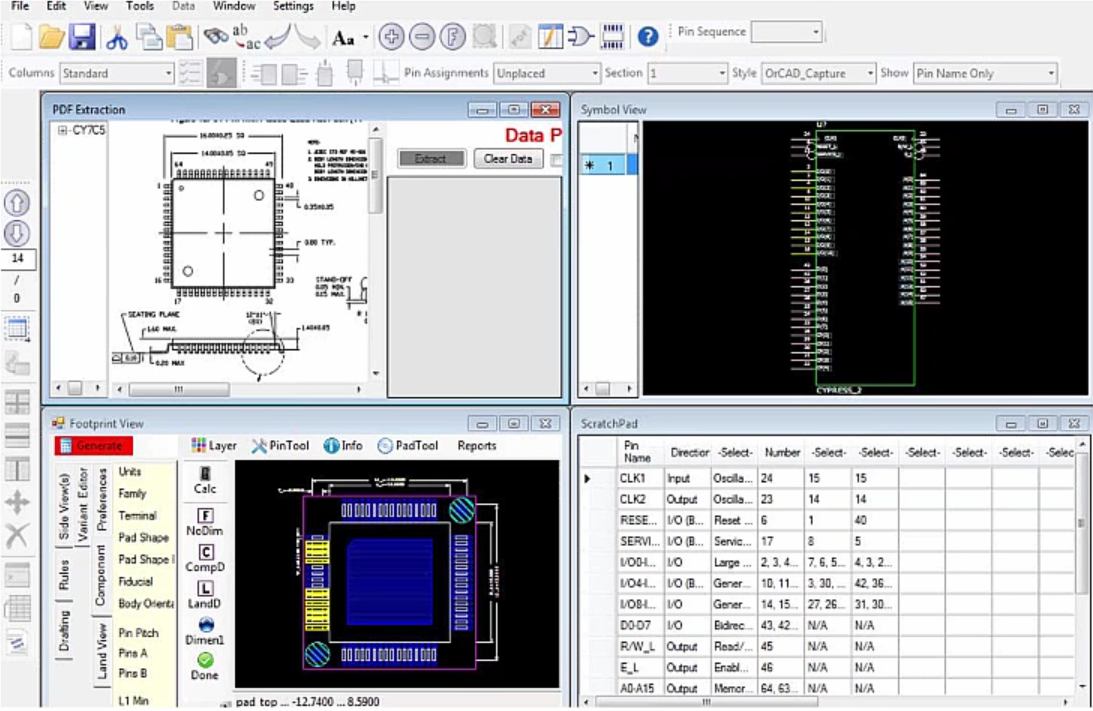 OrCAD Library Builder