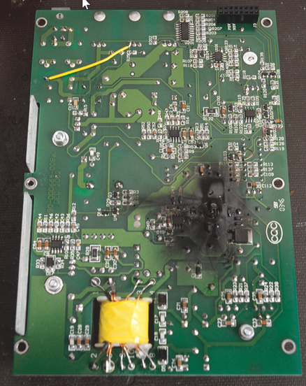 burnt board image