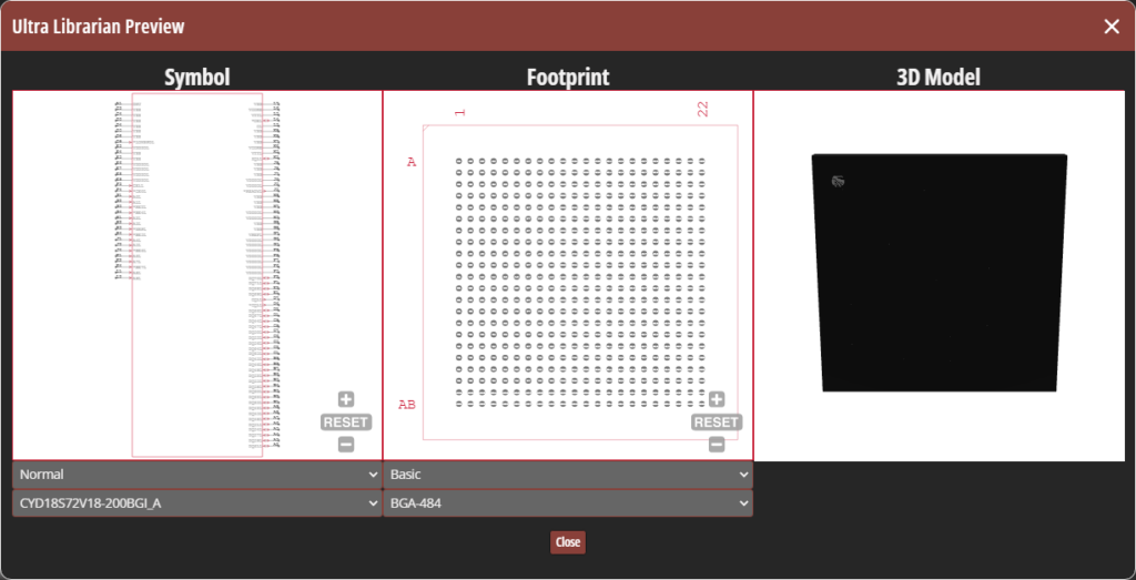 OrCAD Capture of Cypress Semiconductor CYD