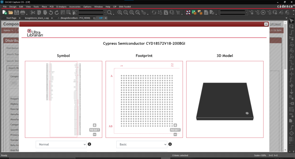 Verified Ultra Librarian Symbols and Footprints to accelerate the electronic new part introduction (NPI) process