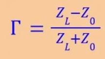 Gives the amount of energy from an incident wave that is reflected towards its source and is calculated using the following equation