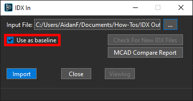 Import a board outline from an IDX file in OrCAD X Presto