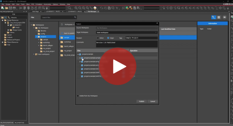 OrCAD X Cloud Data Management Thumb