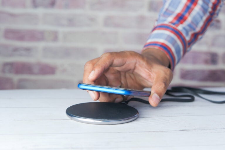 Wireless charging is an example of leveraging EMC effects.