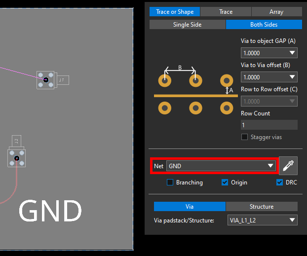Create Via Arrays in OrCAD X Presto