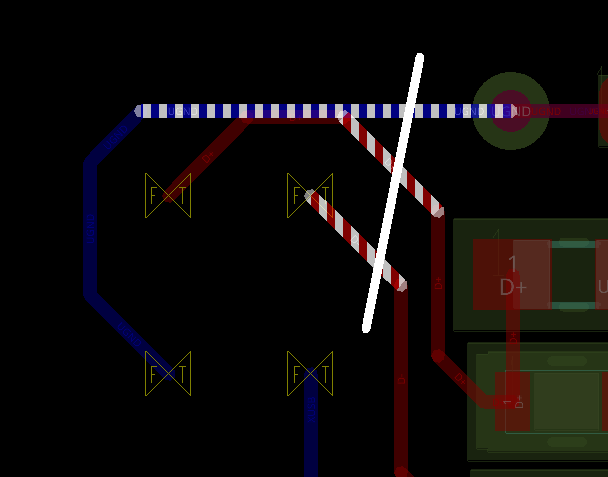 Cut traces on a PCB to efficiently replace or reuse parts of a design with OrCAD X