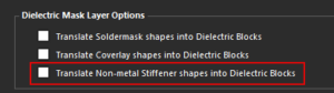 Dielectric Mask Layer Options
