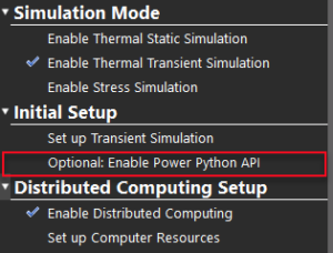 Power Python API