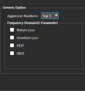 Report Options