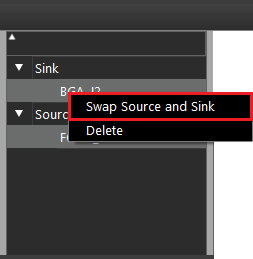 Swap Source and Sink