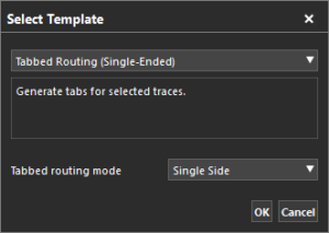 Tabbed Routing