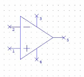 Image of Op-Amp symbol