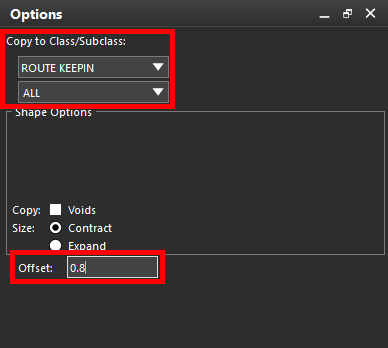 CreateKeepoutPCB Step3