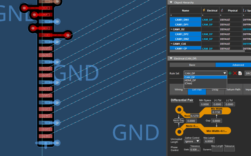 How to Define Differential Pair Rules in OrCAD X | EMA Design Automation