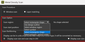 Enhanced Mteal Density Scan