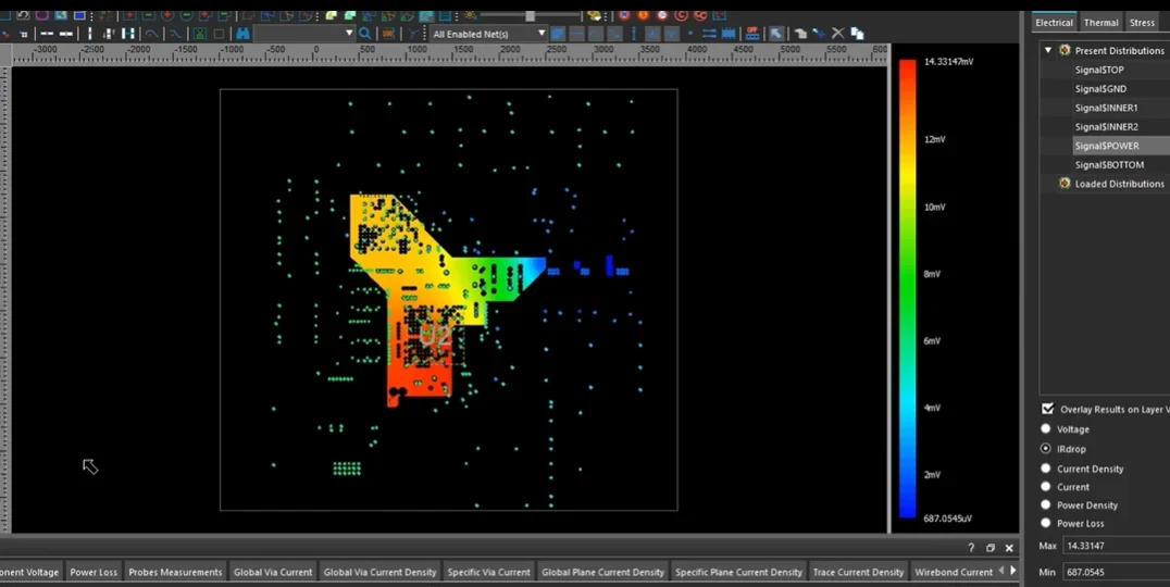 Use the integrated FEA and CFD solvers in Celsius for Power Electronics