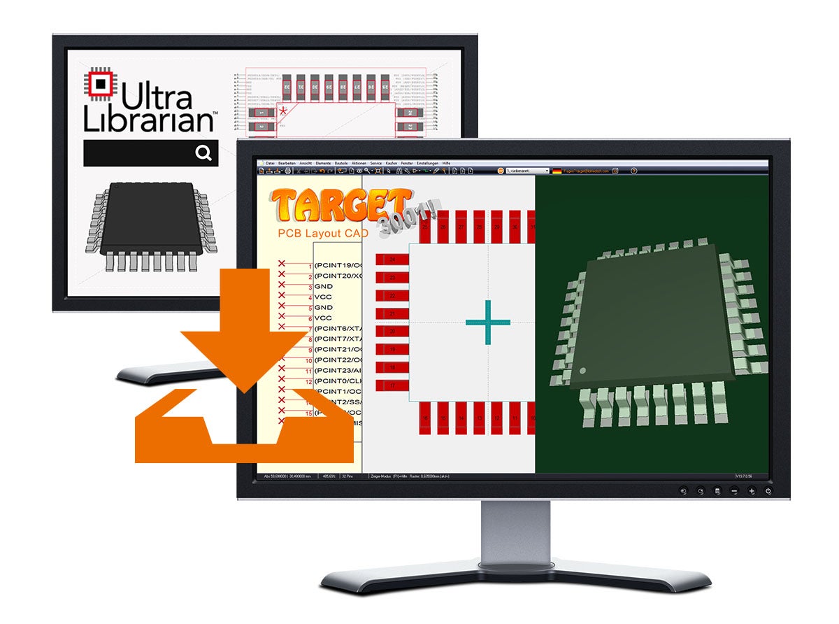 EMA TARGET 3001 screens